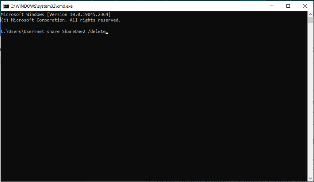 Administrator Command Prompt Window