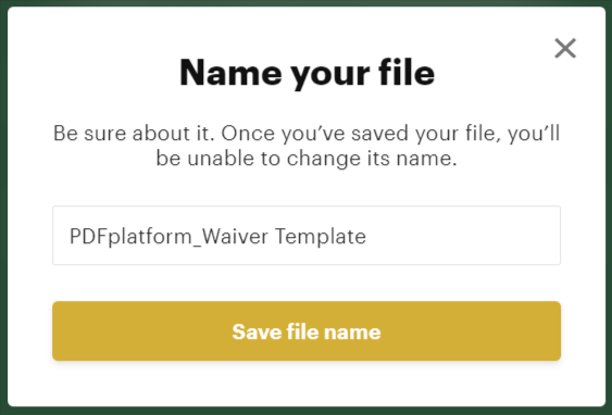 Naming a File
